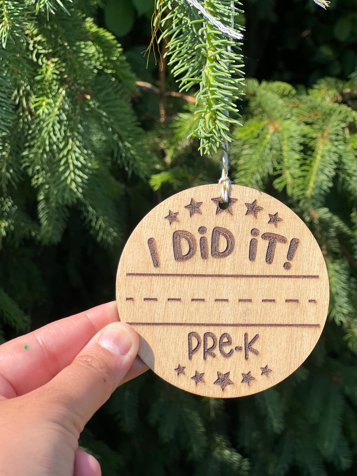 “I Did it!” Handwriting keepsake