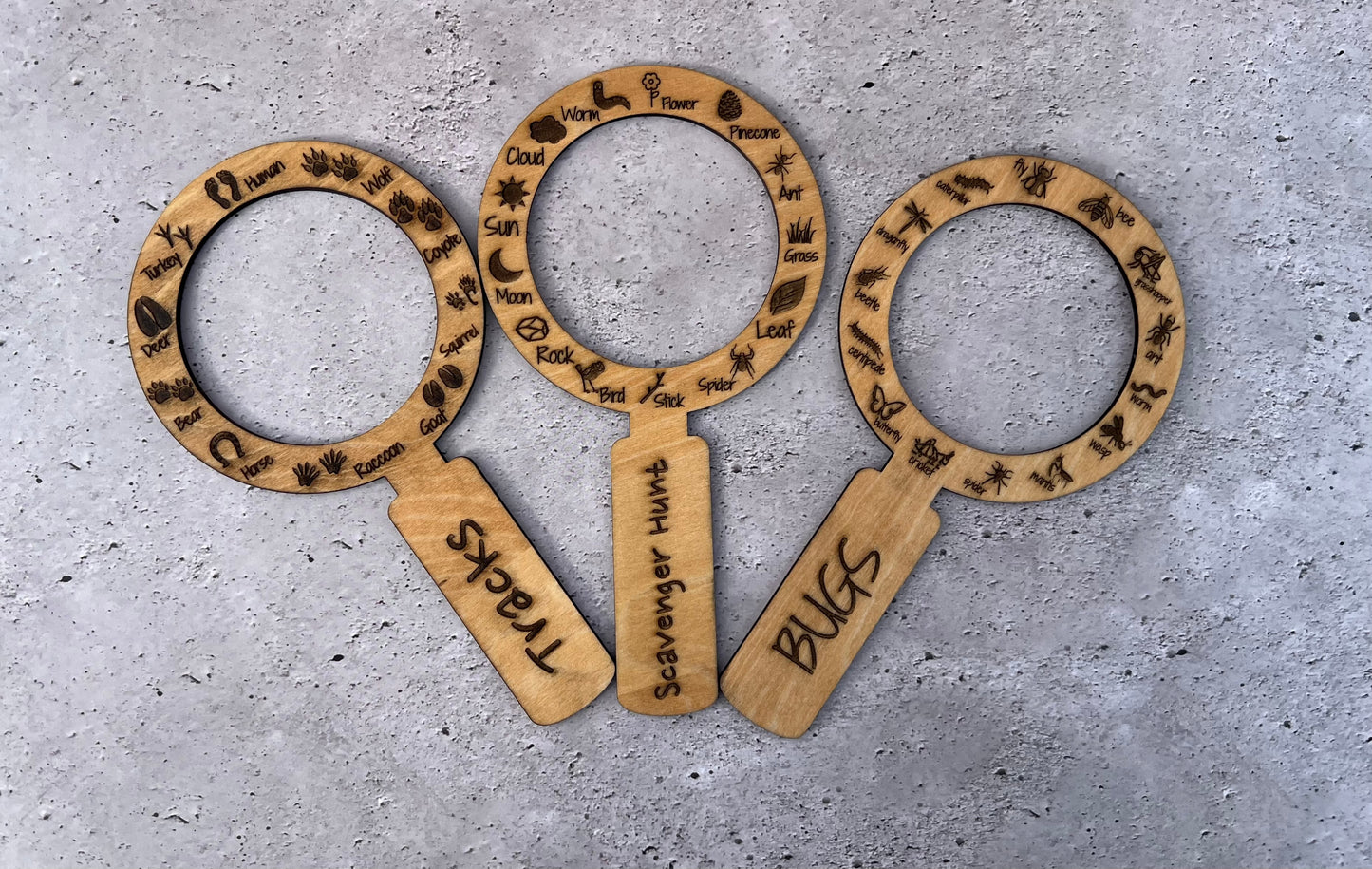 Nature Walk Magnifying Glass | Wooden Learning Toy