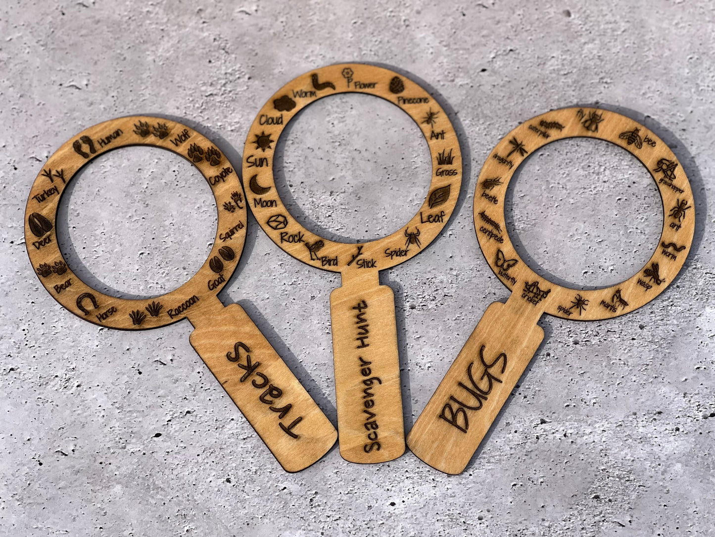 Nature Walk Magnifying Glass | Wooden Learning Toy