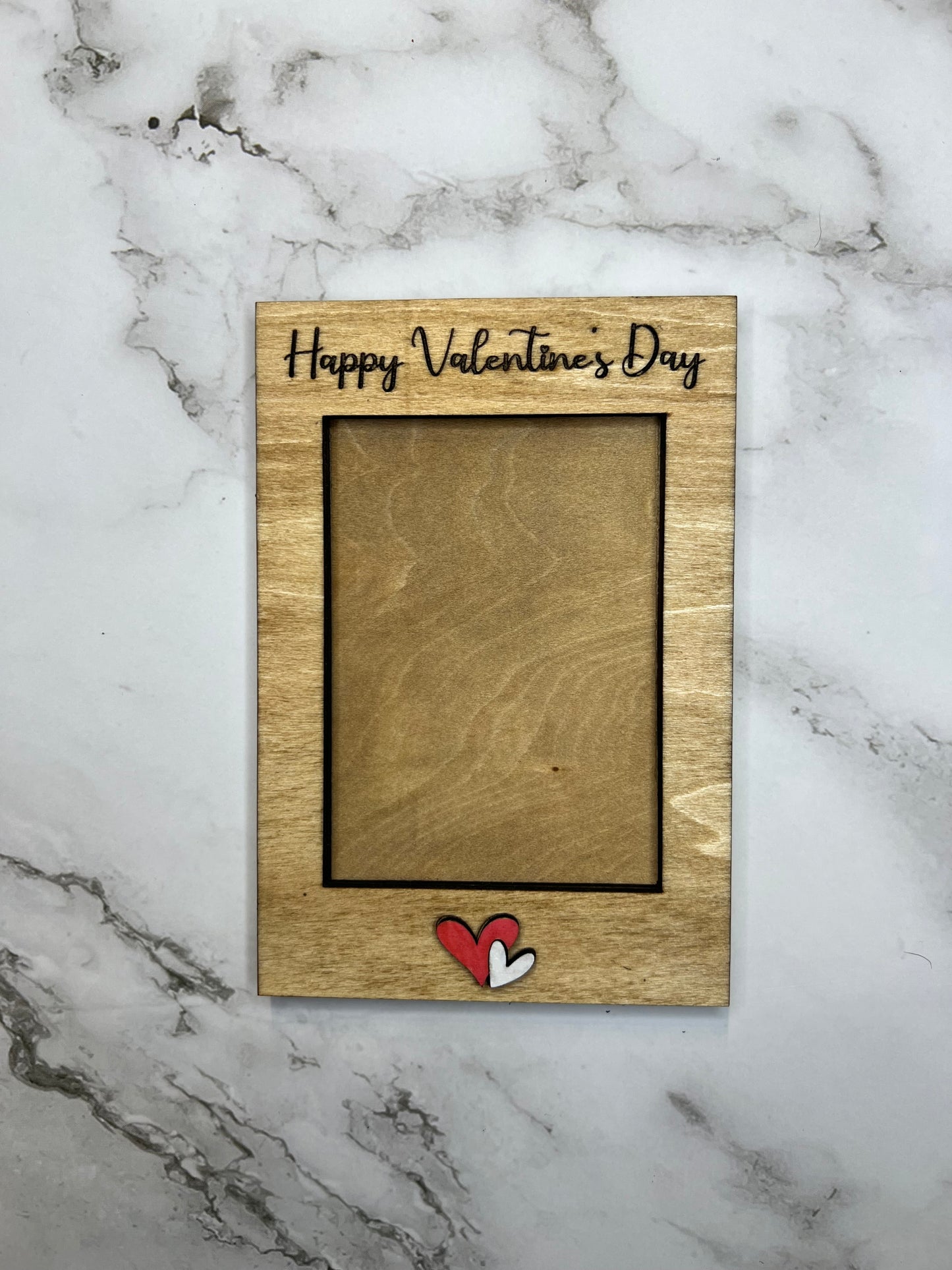 Happy Valentine’s Day Mini Photo Frame – Wallet Size Keepsake