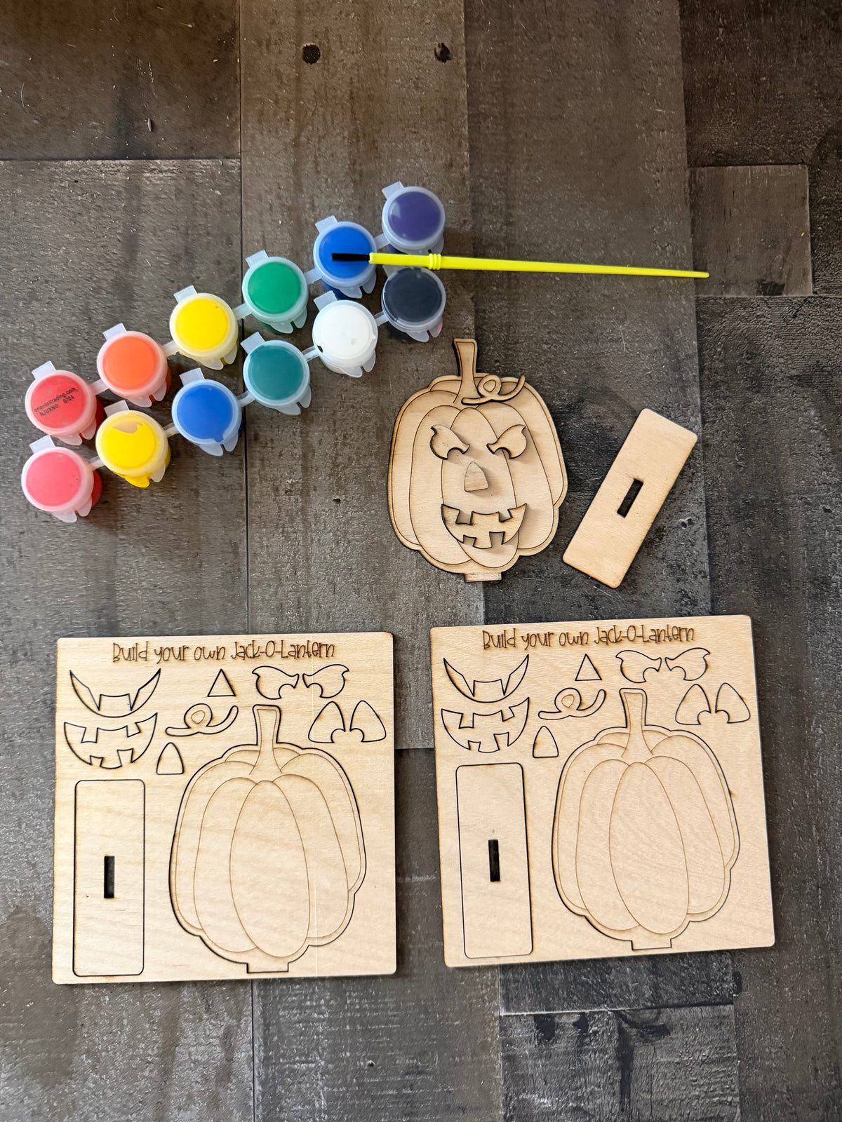 Build Your Own Jack-O-Lantern Craft Kit