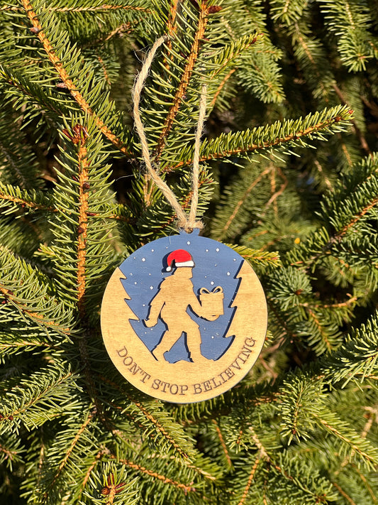 Bigfoot Ornament